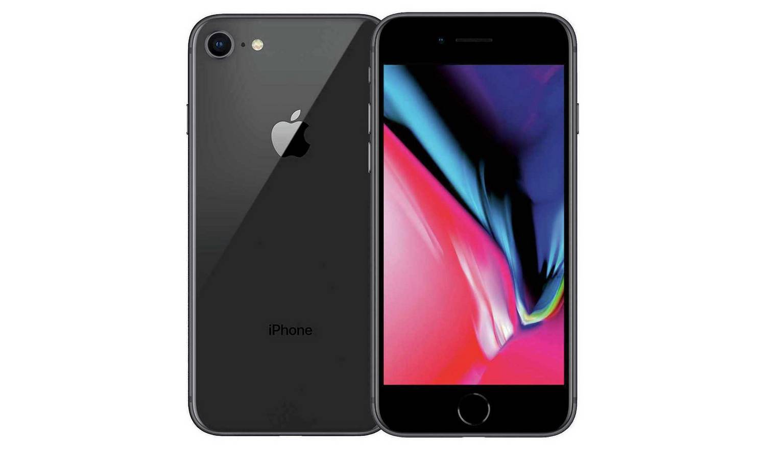 SIM Free Refurbished iPhone 8 Plus 64GB Phone - Space Grey