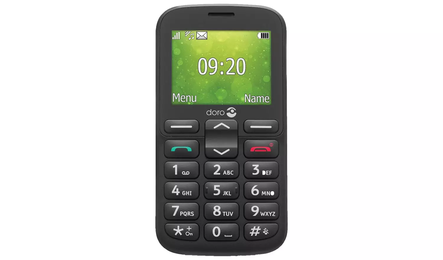SIM Free Doro 1380 Mobile Phone - Black