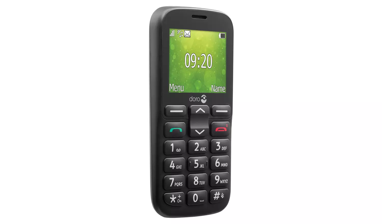 SIM Free Doro 1380 Mobile Phone - Black