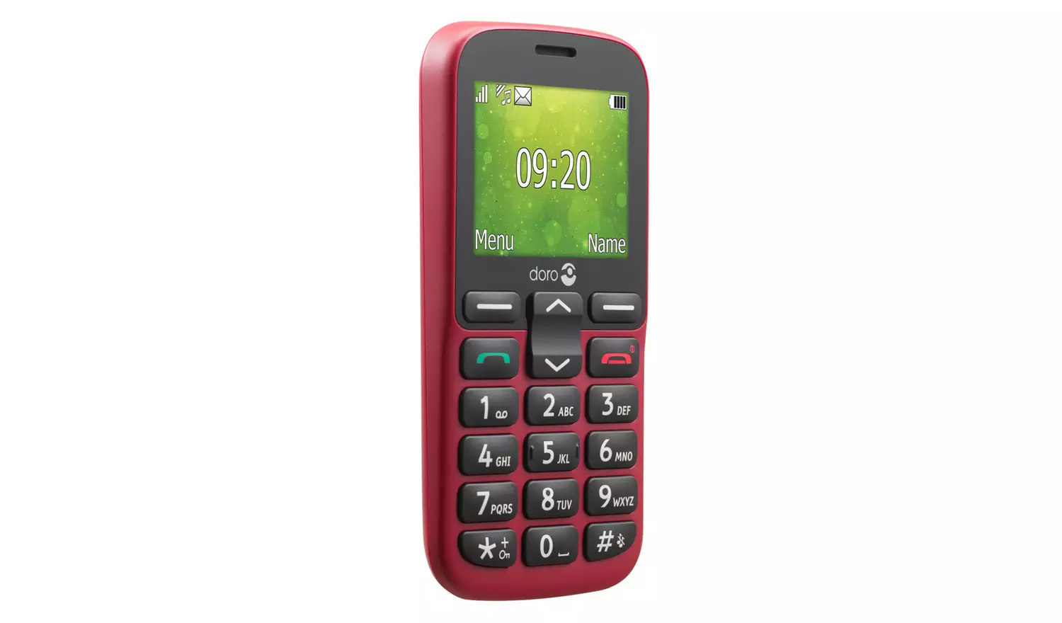 SIM Free Doro 1380 Mobile Phone - Red