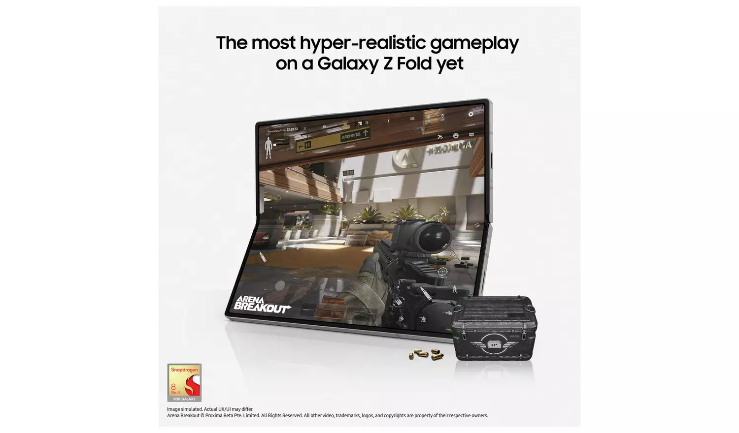 SIM Free Samsung Galaxy Z Fold6 5G 256GB AI Phone - Silver