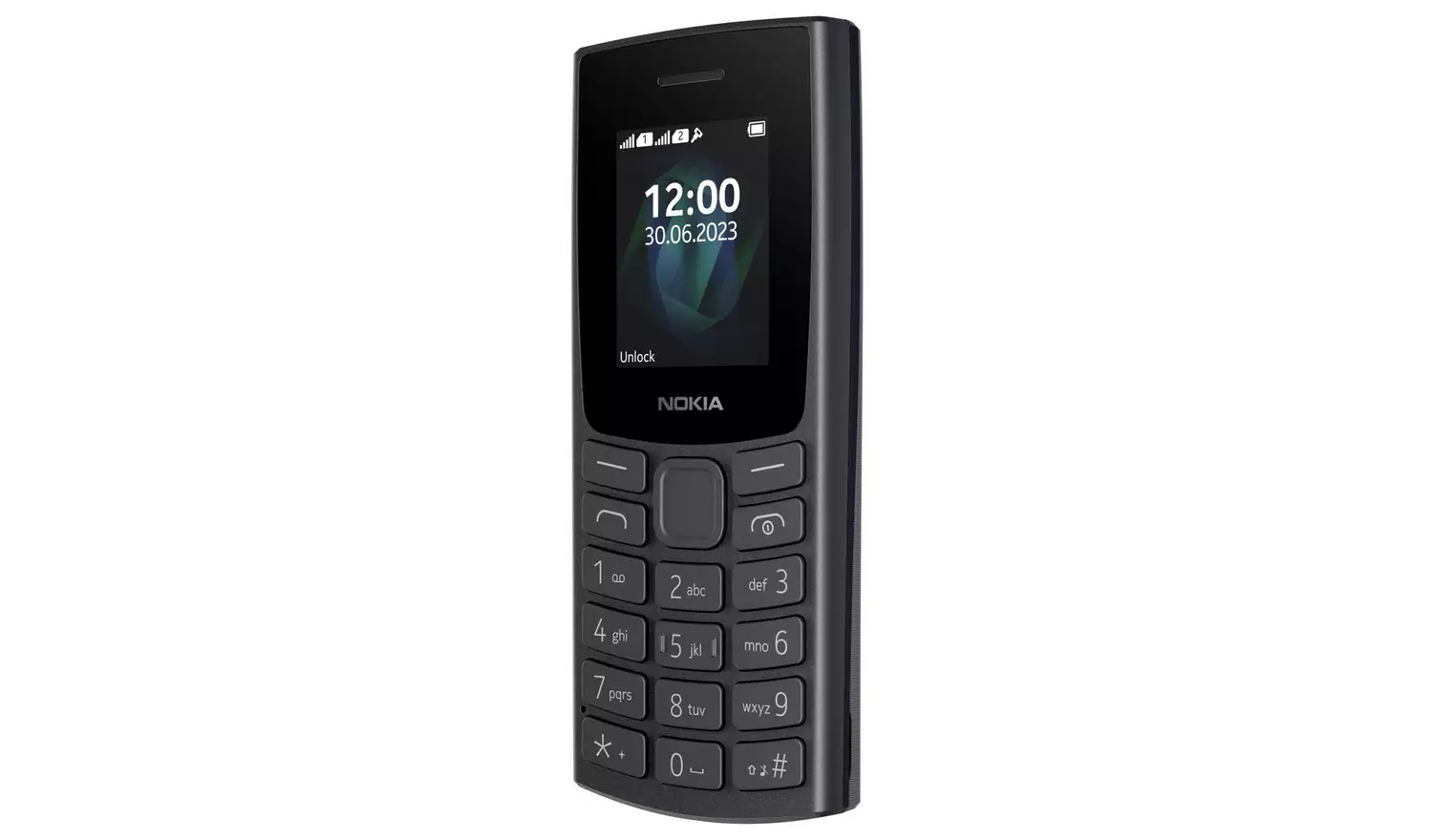 SIM Free Nokia 105 Mobile Phone - Charcoal