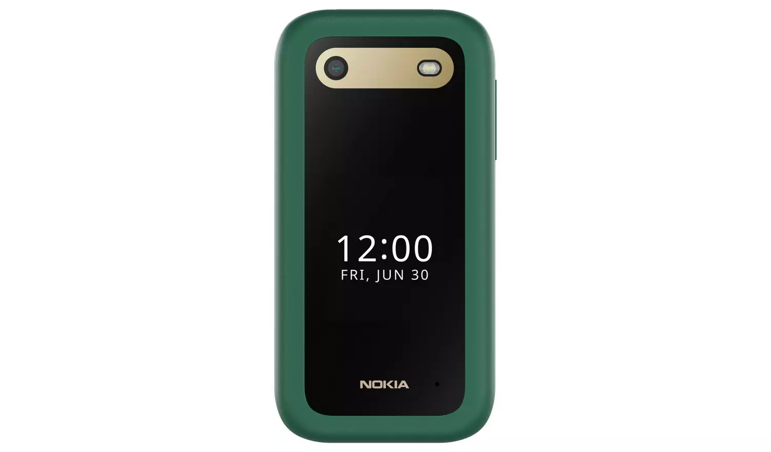 SIM Free Nokia 2660 Flip Mobile Phone - Green