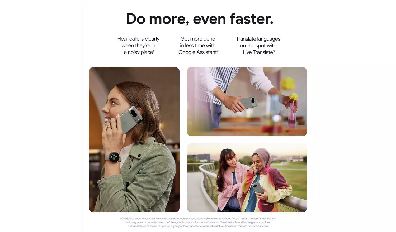 SIM Free Google Pixel 8 5G 128GB AI Mobile Phone - Hazel