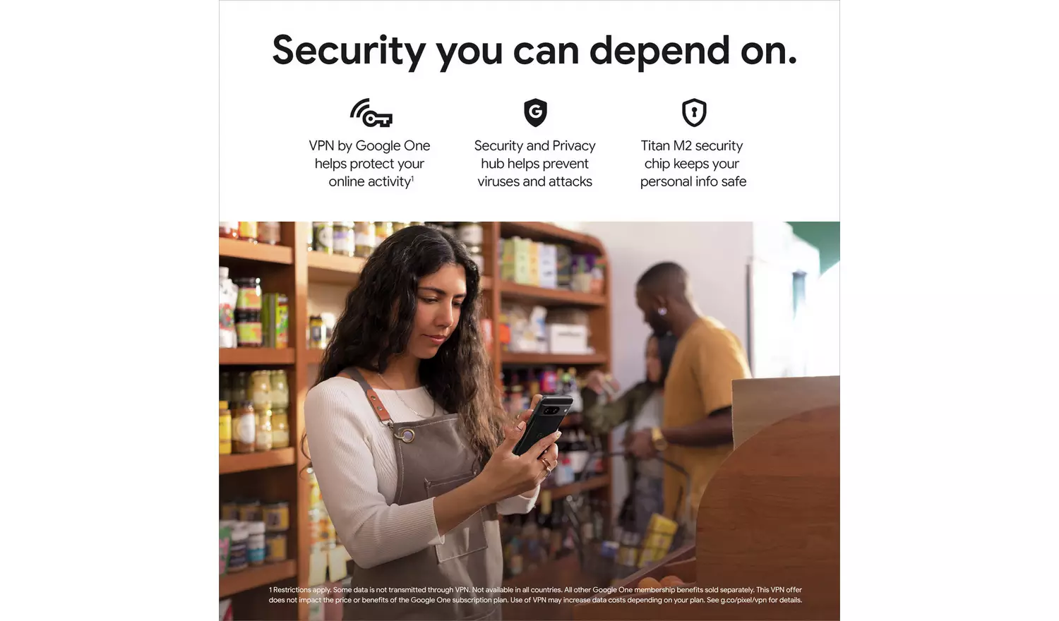 SIM Free Google Pixel 8 5G 128GB AI Mobile Phone - Hazel