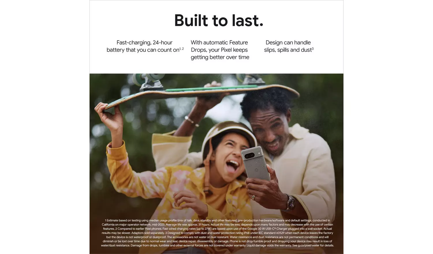 SIM Free Google Pixel 8 5G 128GB AI Mobile Phone - Hazel