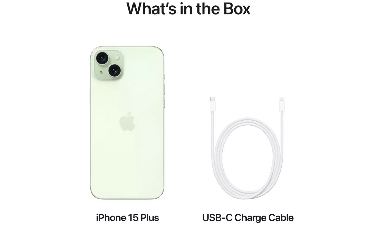 SIM Free iPhone 15 Plus 5G 128GB Mobile Phone - Green