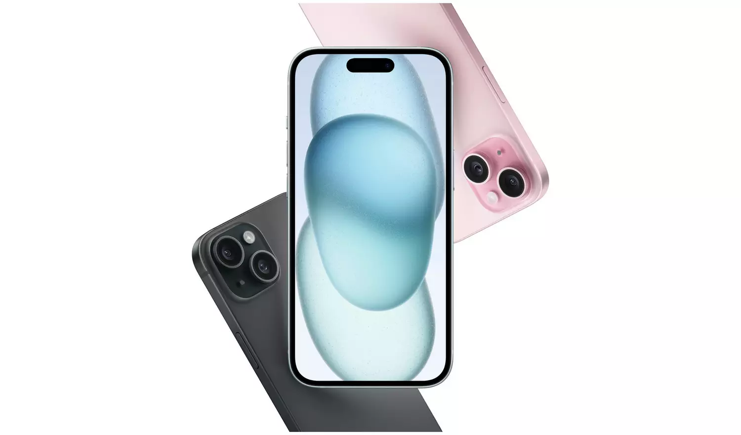 SIM Free iPhone 15 Plus 5G 128GB Mobile Phone - Pink