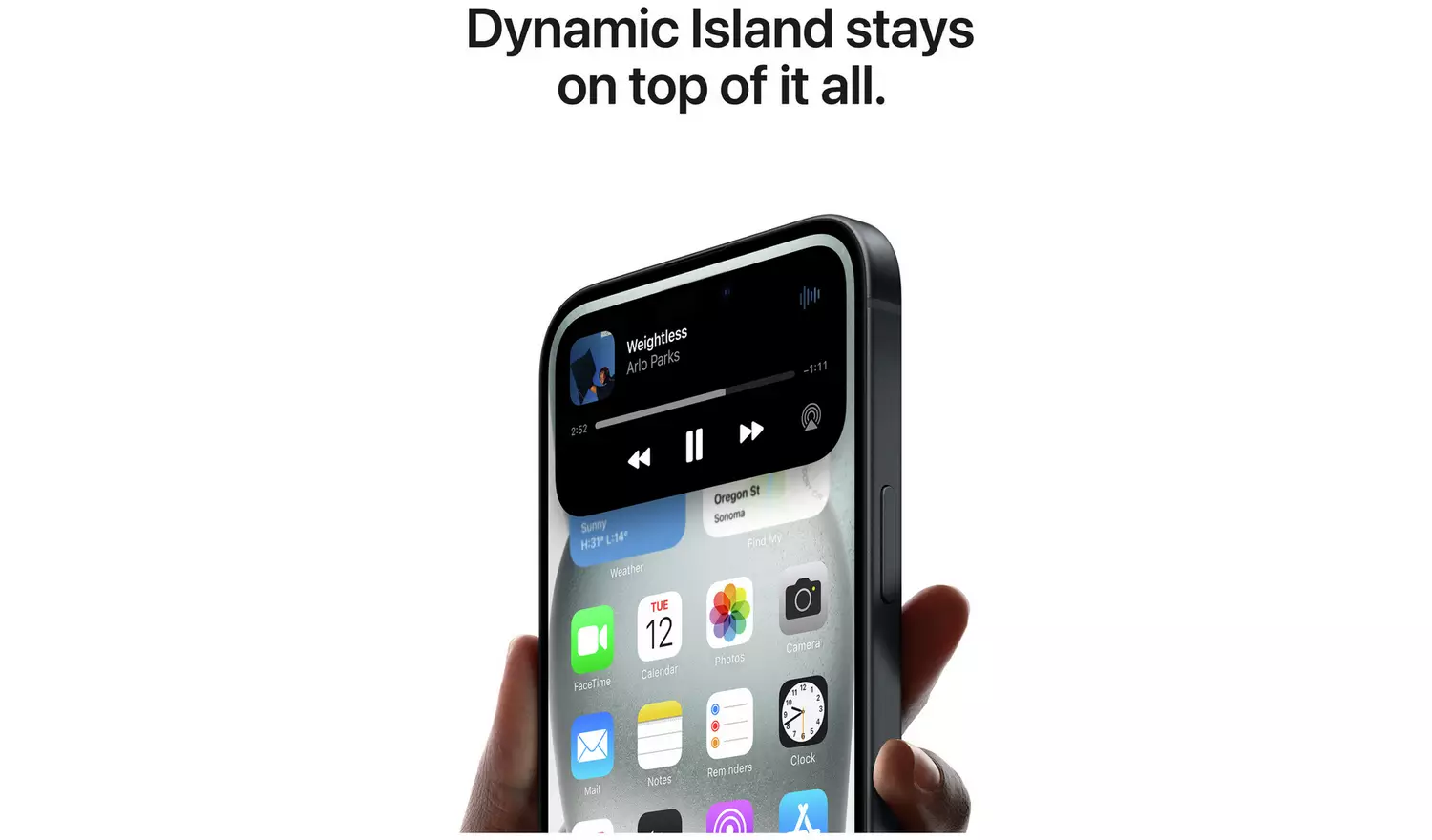 SIM Free iPhone 15 5G 256GB Mobile Phone - Black