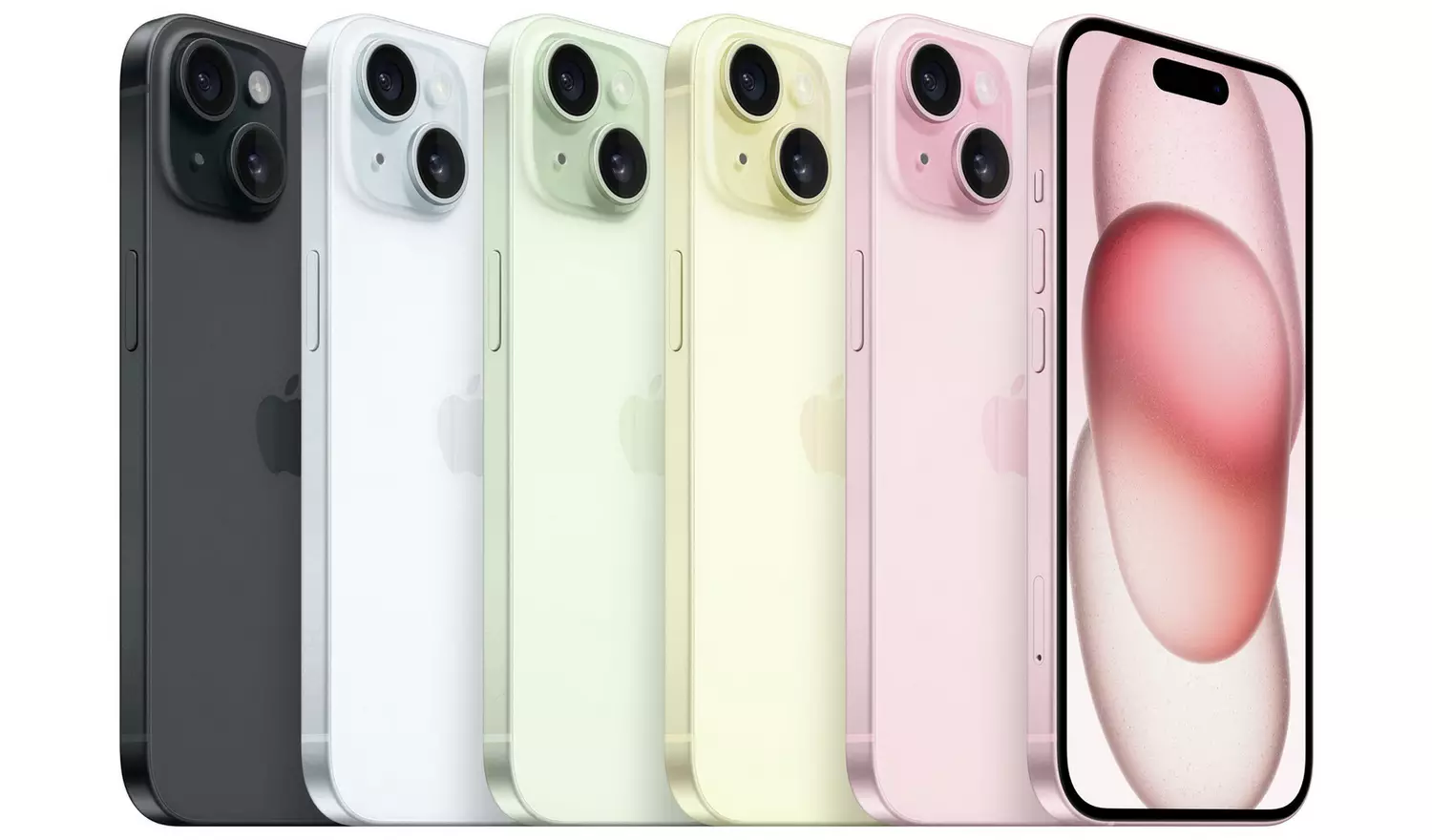 SIM Free iPhone 15 5G 256GB Mobile Phone - Pink