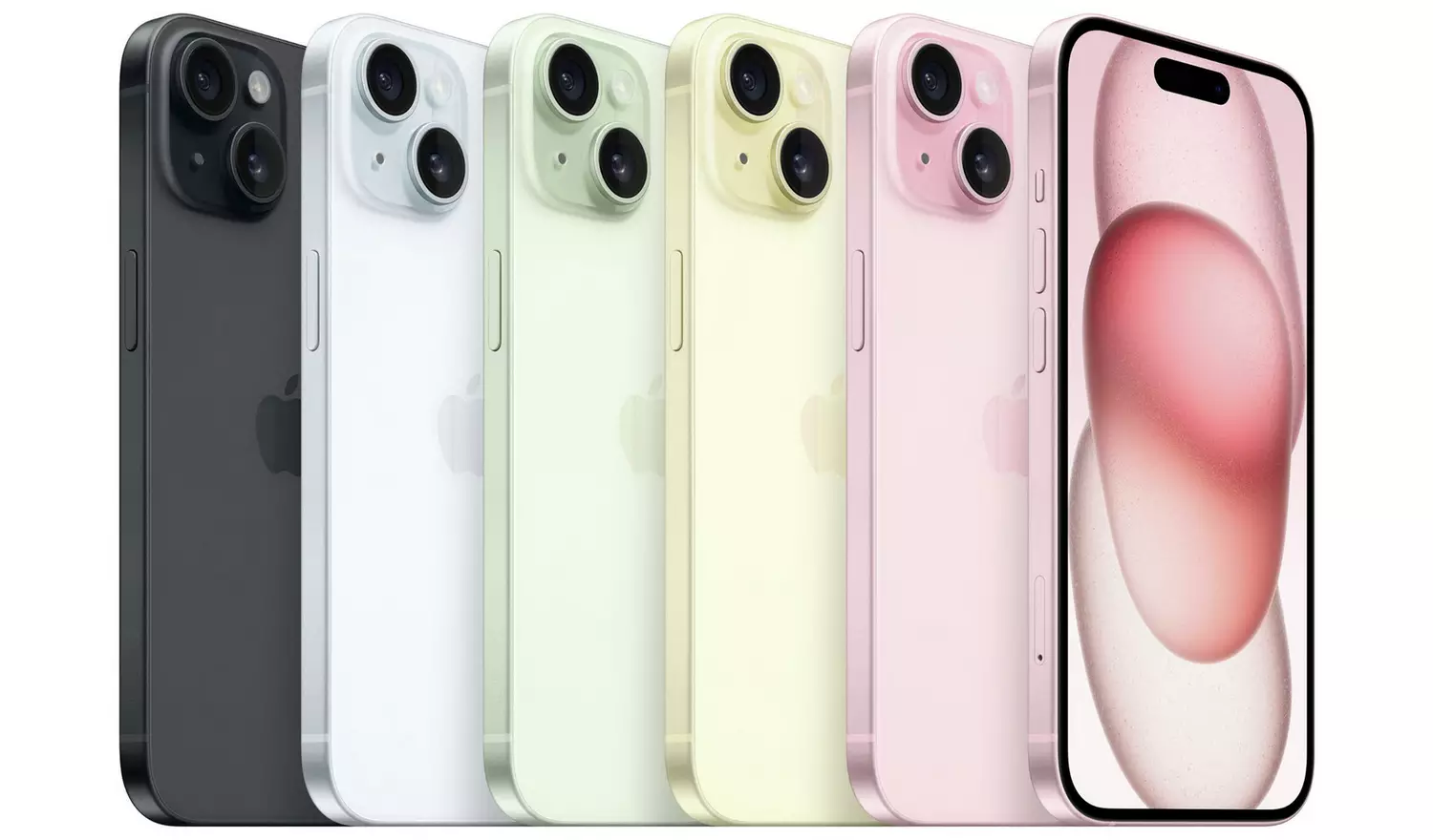 SIM Free iPhone 15 Plus 5G 256GB Mobile Phone - Pink