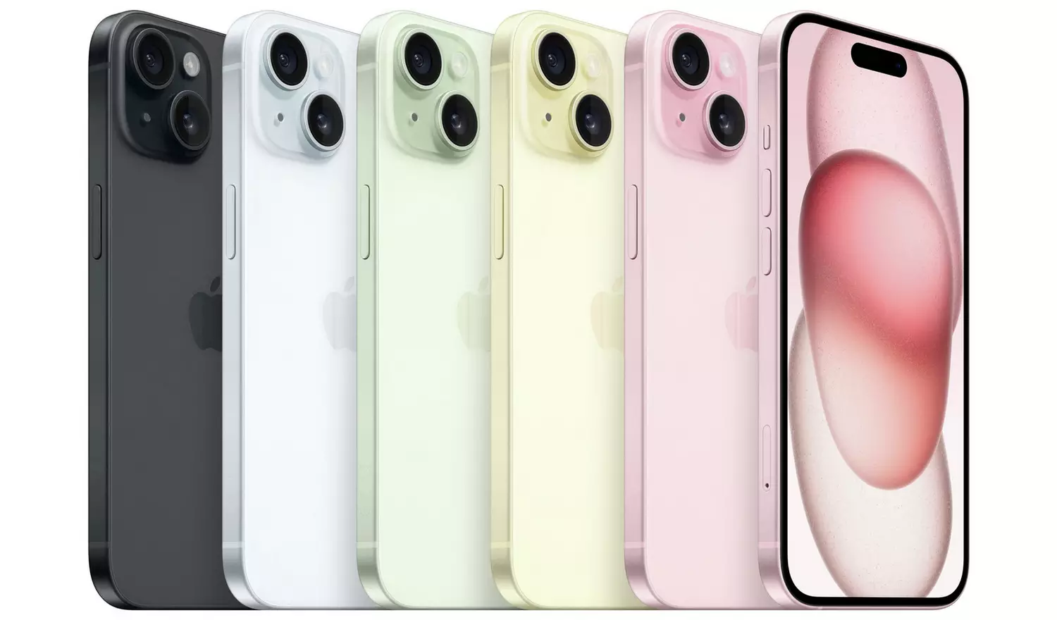 SIM Free iPhone 15 Plus 5G 256GB Mobile Phone - Yellow