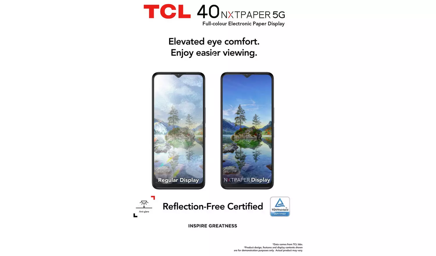 SIM Free TCL 40 NXTPAPER 5G 256GB Mobile Phone - Black