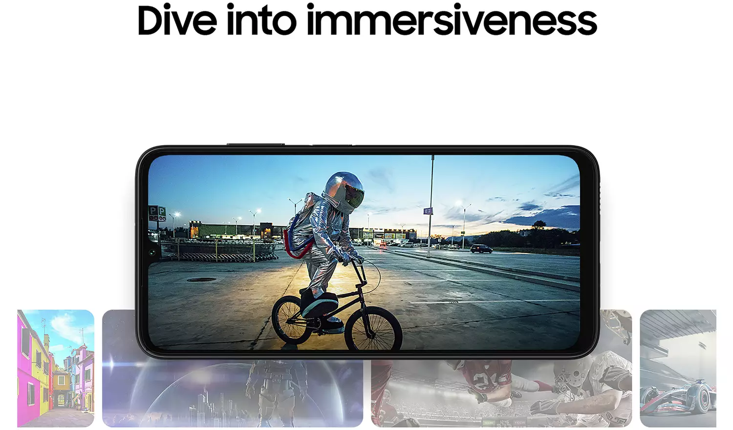 SIM Free Samsung A05s 4G 64GB Mobile Phone - Black