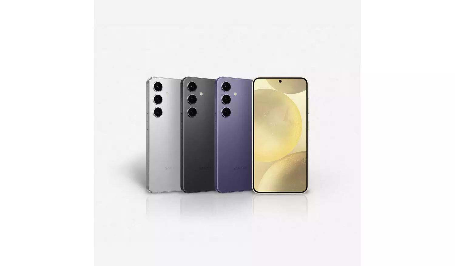 SIM Free Samsung Galaxy S24 5G 128GB AI Mobile Phone Violet