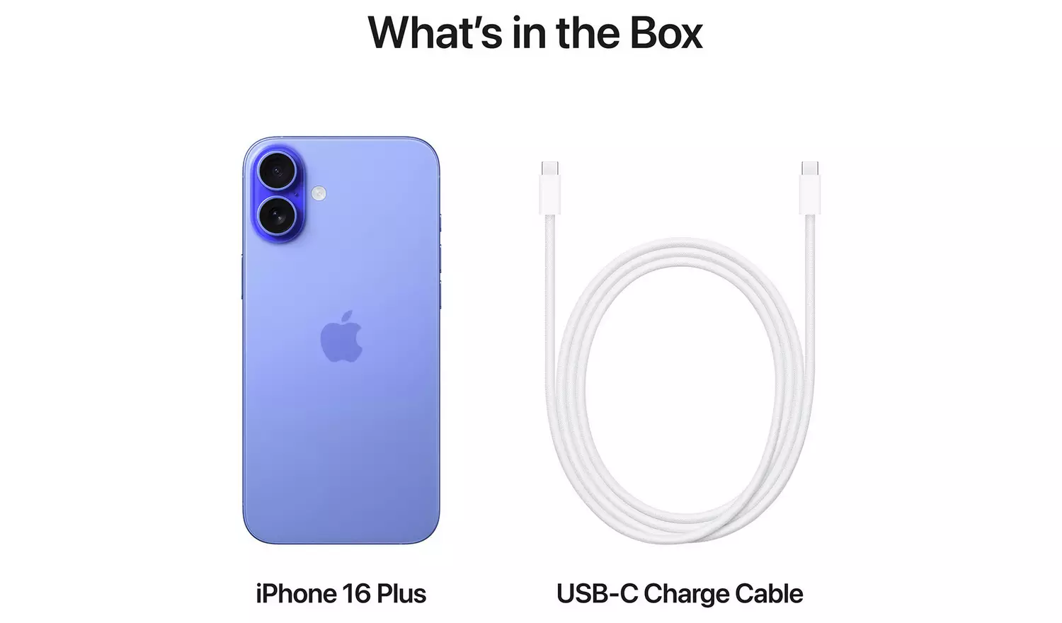 SIM Free iPhone 16 Plus 5G 512GB AI Mobile Phone Ultramarine