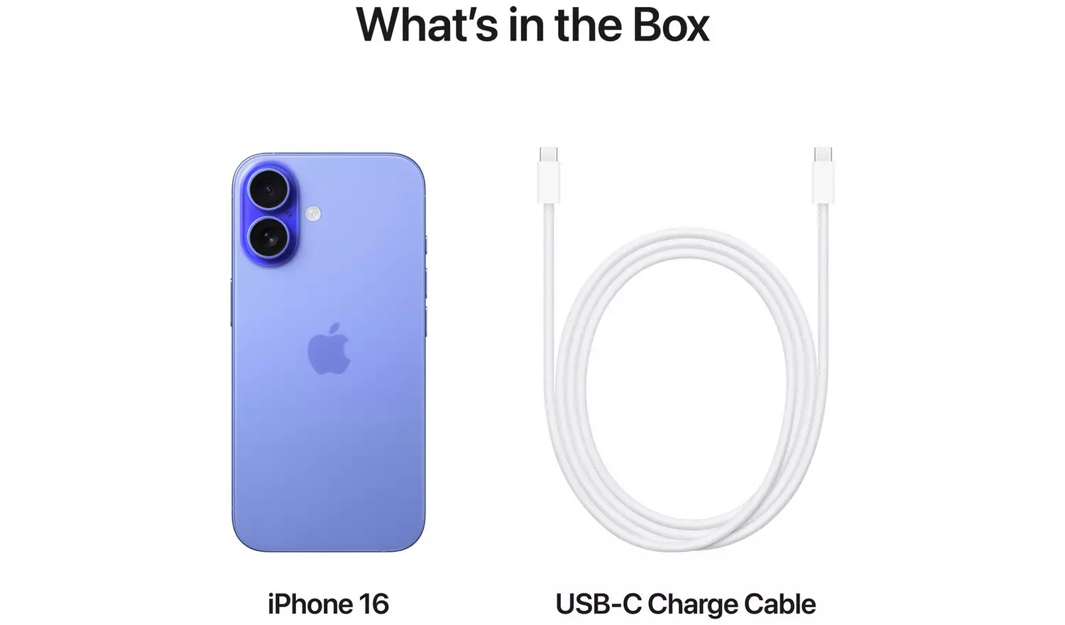 SIM Free iPhone 16 5G 512GB AI Mobile Phone - Ultramarine