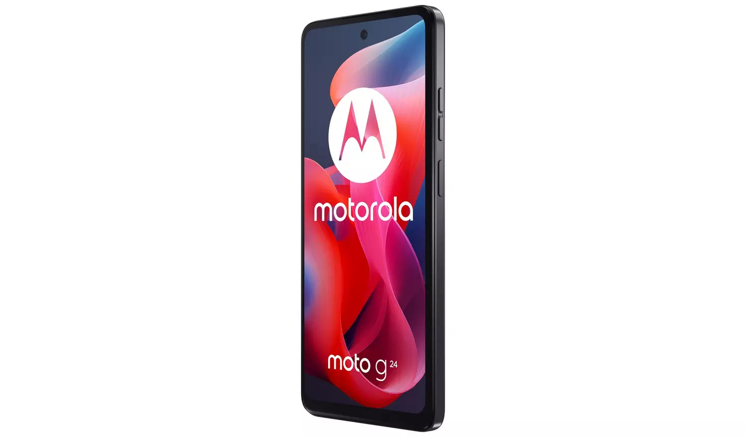 SIM Free Motorola G24 128GB Mobile Phone - Charcoal