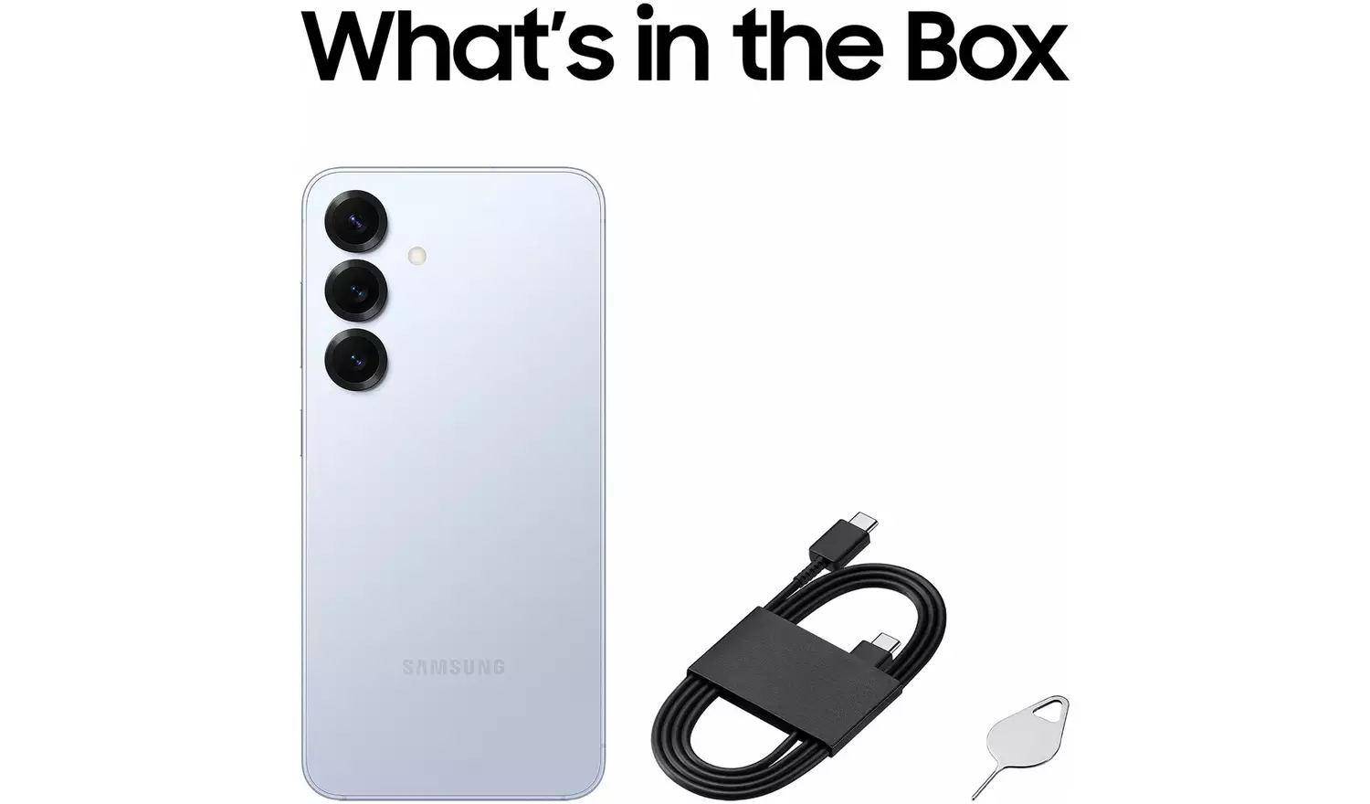 SIM Free Samsung Galaxy S25 5G 512GB AI Mobile Phone - Blue