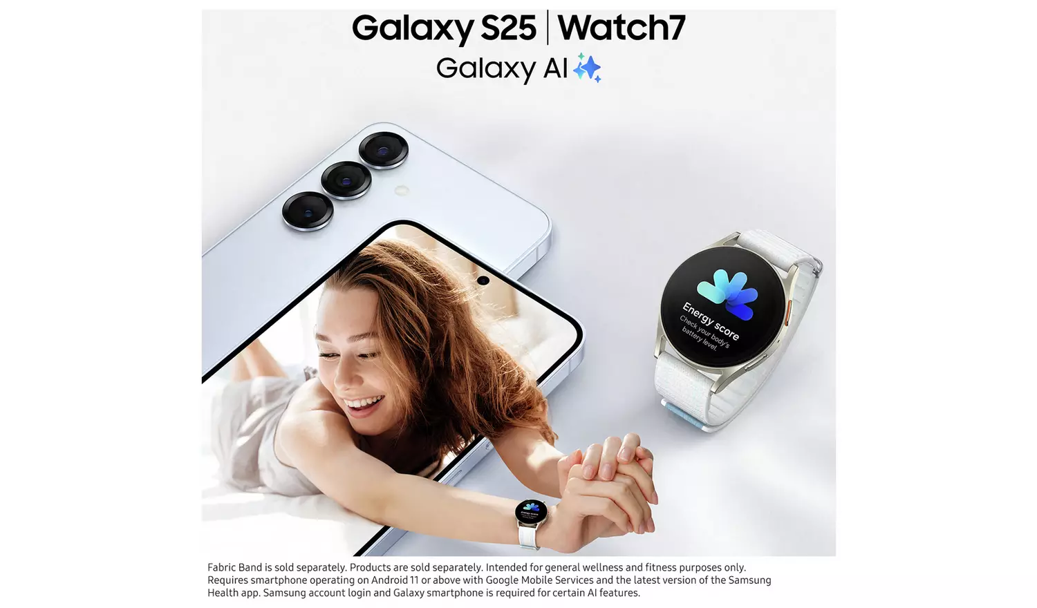 SIM Free Samsung Galaxy S25 5G 512GB AI Mobile Phone - Mint