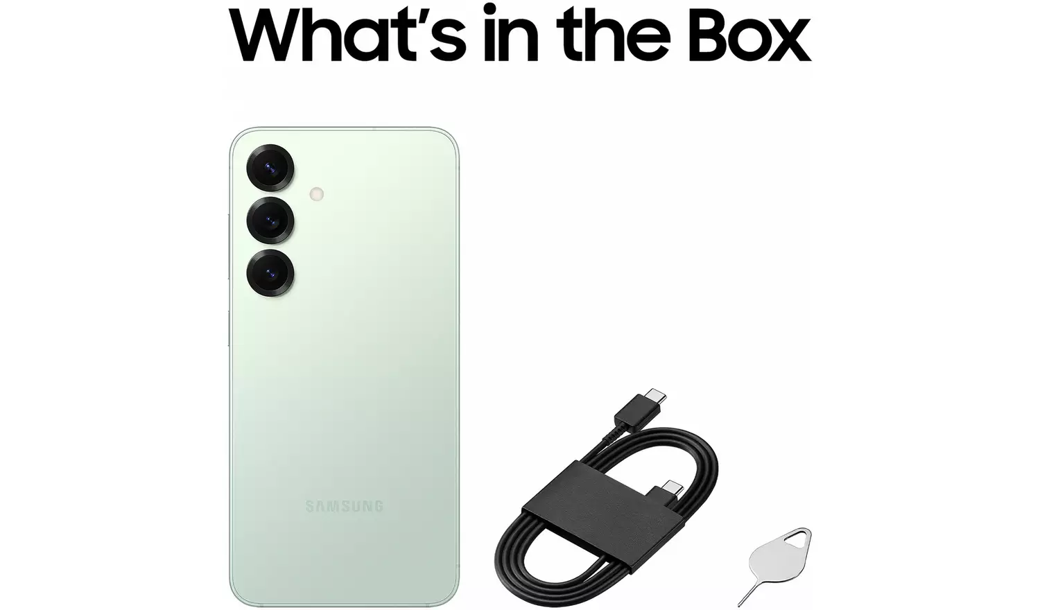 SIM Free Samsung Galaxy S25 5G 512GB AI Mobile Phone - Mint