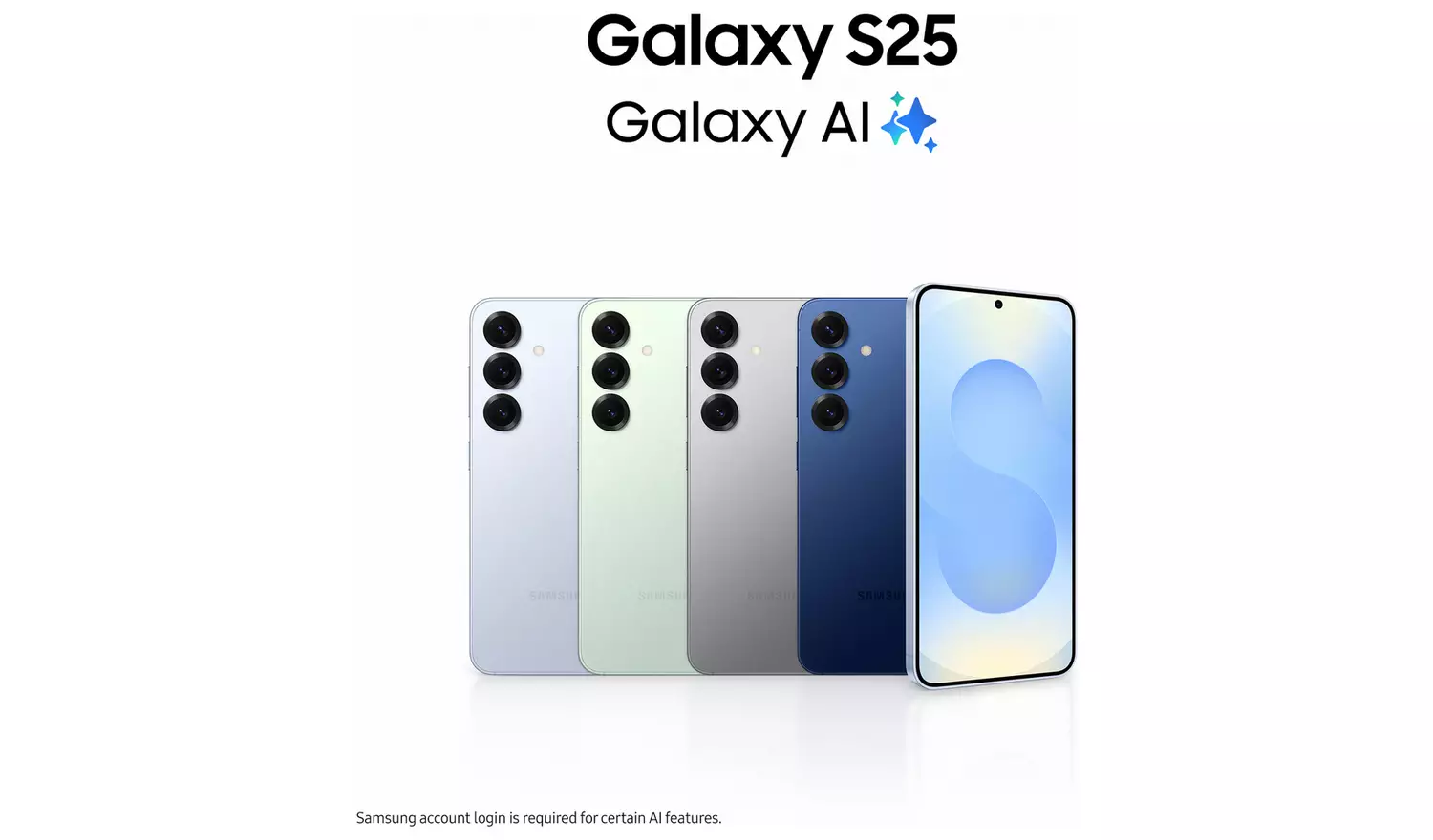 SIM Free Samsung Galaxy S25 5G 512GB AI Mobile Phone Silver