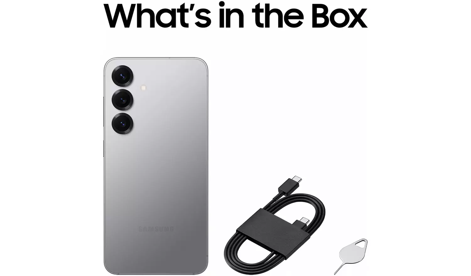 SIM Free Samsung Galaxy S25 5G 512GB AI Mobile Phone Silver