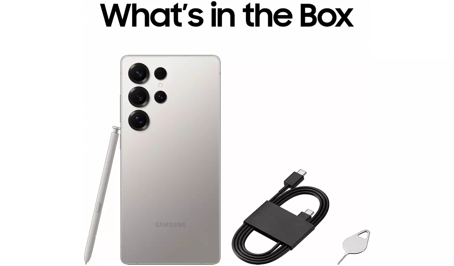 SIM Free Samsung Galaxy S25 Ultra 5G 256GB AI Phone - Grey