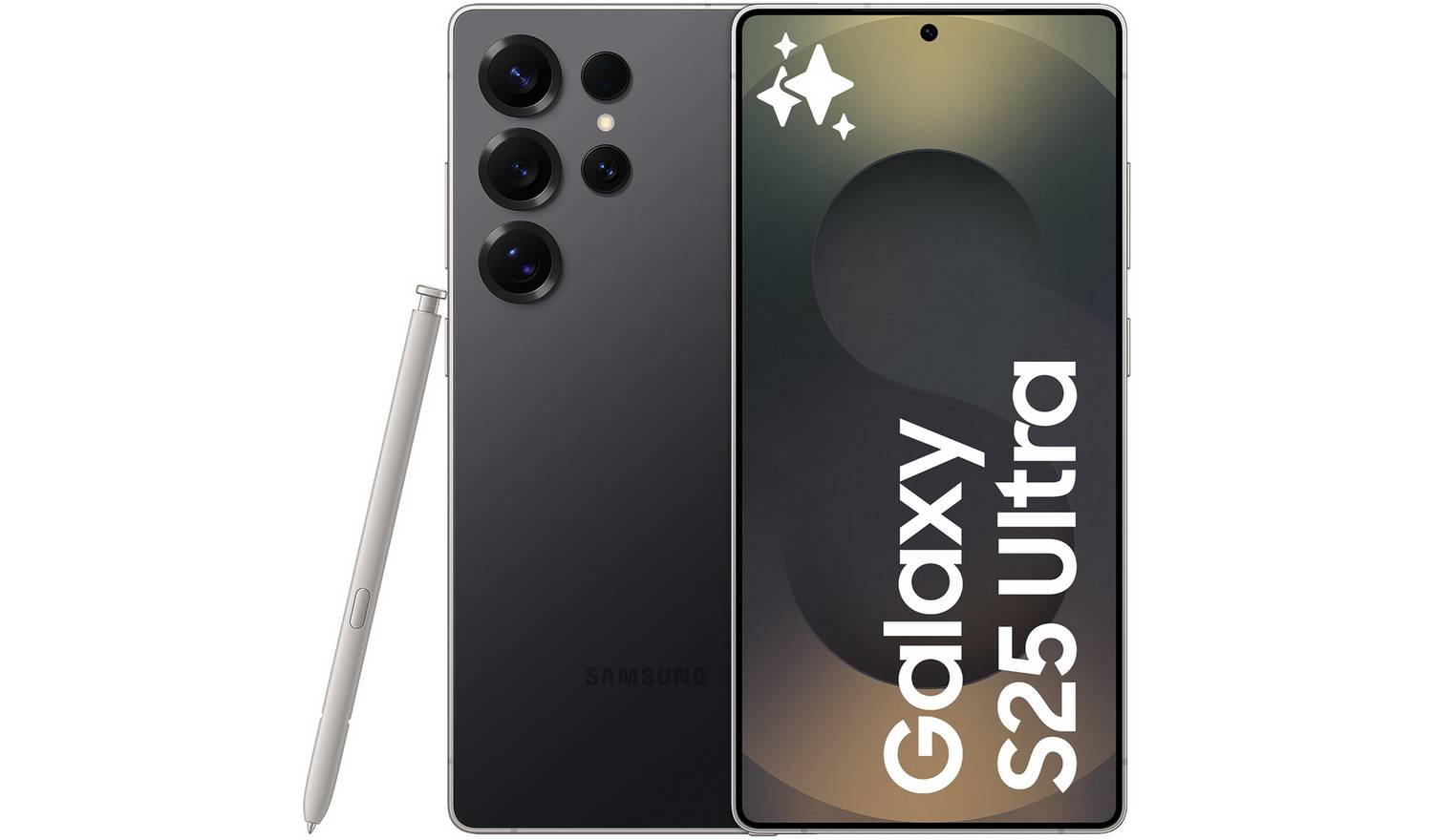 SIM Free Samsung Galaxy S25 Ultra 5G 1TB AI Phone Black