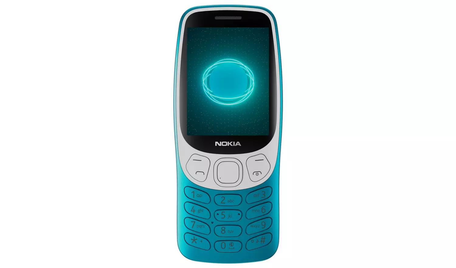 SIM Free Nokia 3210 Mobile Phone - Scuba Blue