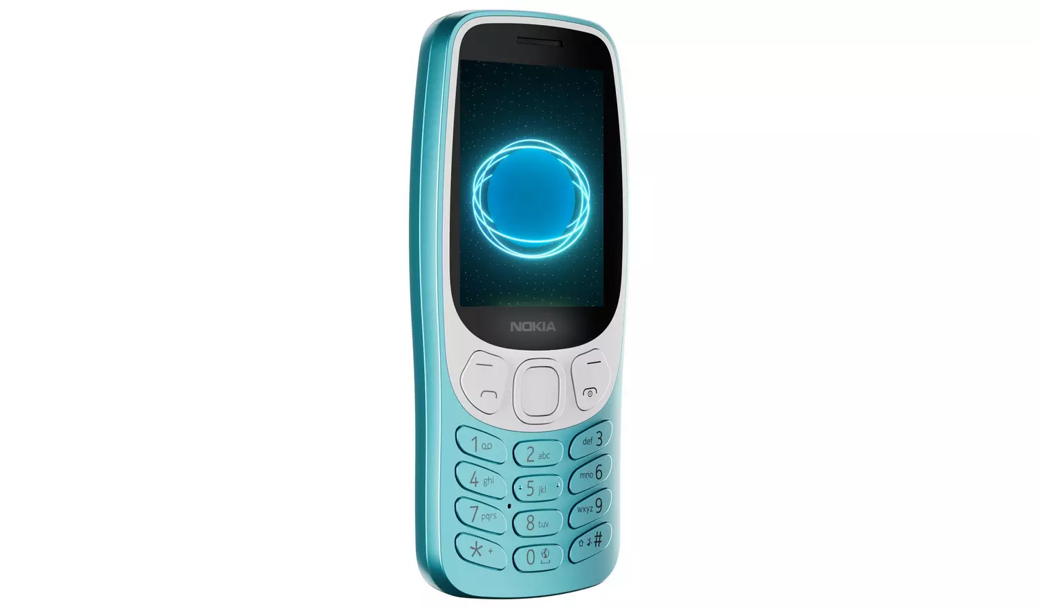 SIM Free Nokia 3210 Mobile Phone - Scuba Blue
