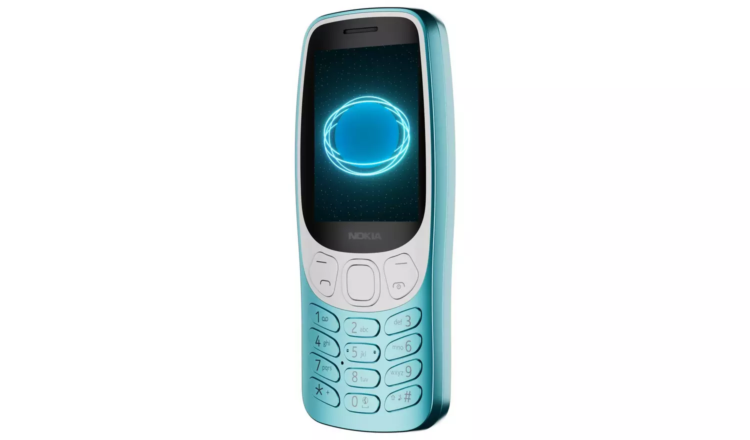 SIM Free Nokia 3210 Mobile Phone - Scuba Blue