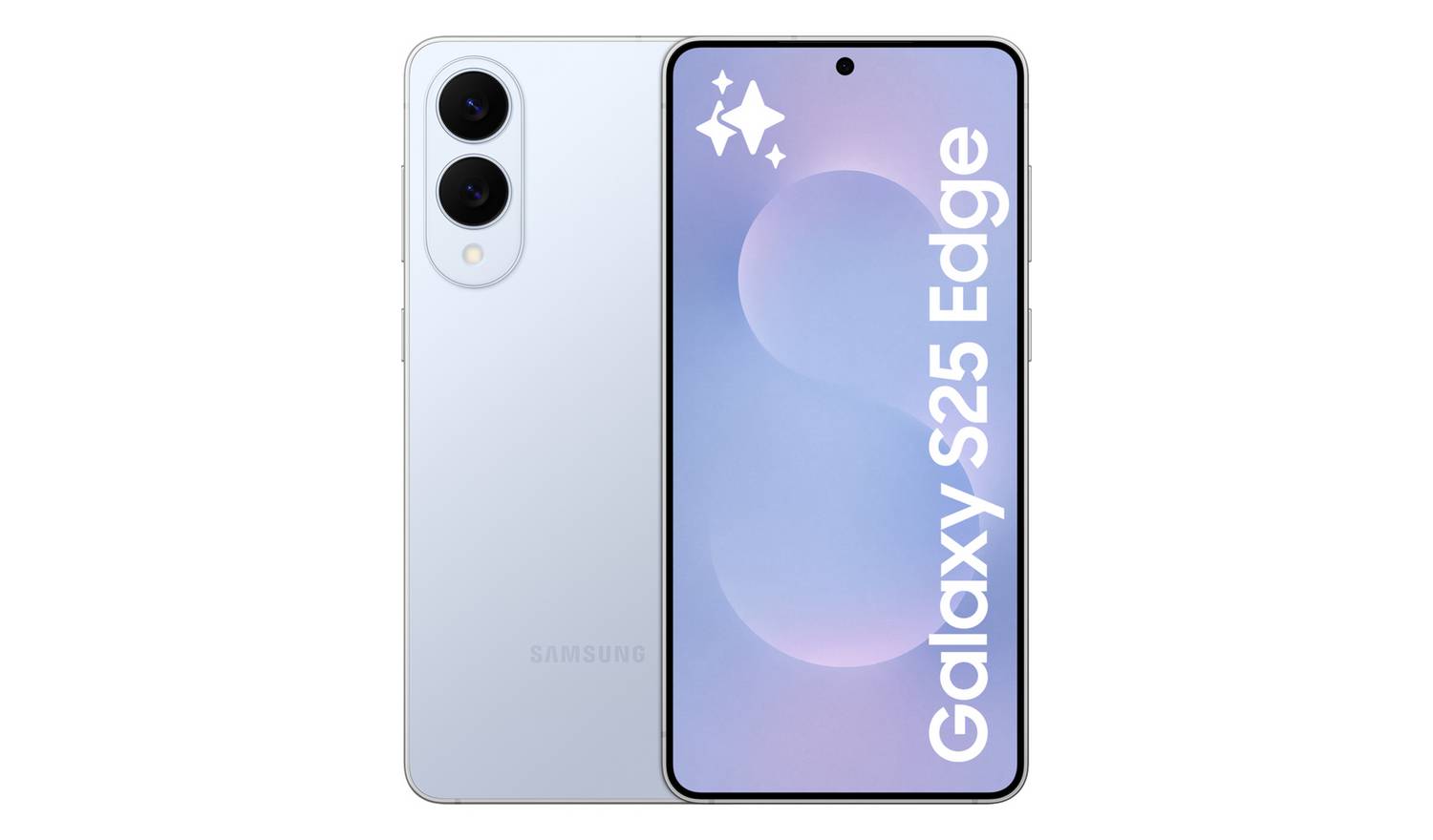 SIM Free Samsung Galaxy S25 Edge 5G 512GB AI Phone Icy Blue