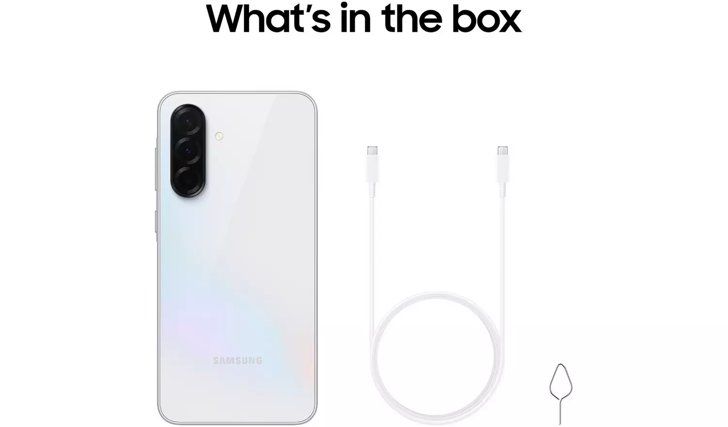 SIM Free Samsung Galaxy A36 5G 256GB AI Mobile Phone - White