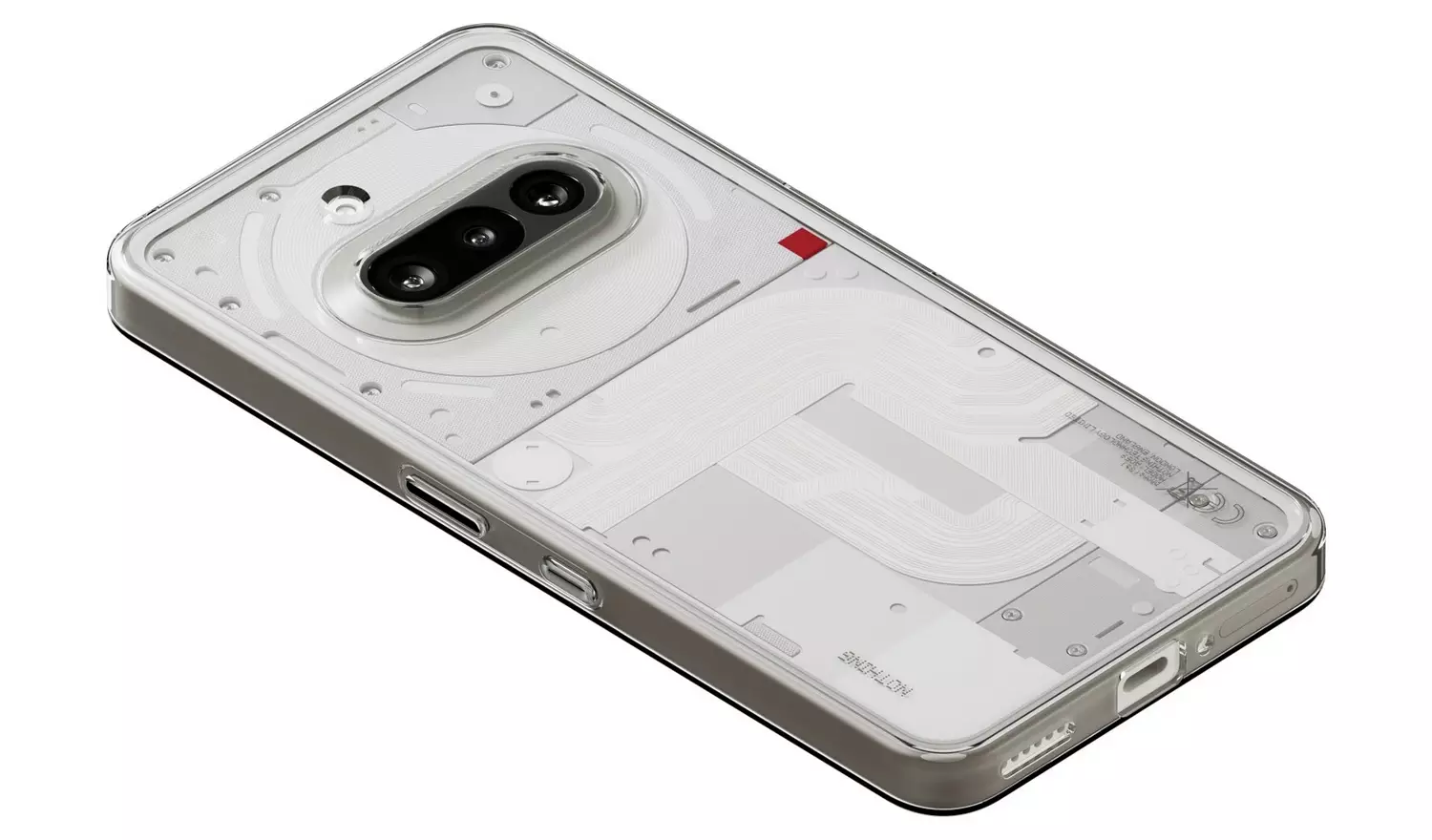 SIM Free Nothing Phone (3a) 5G 256GB AI Mobile Phone - White