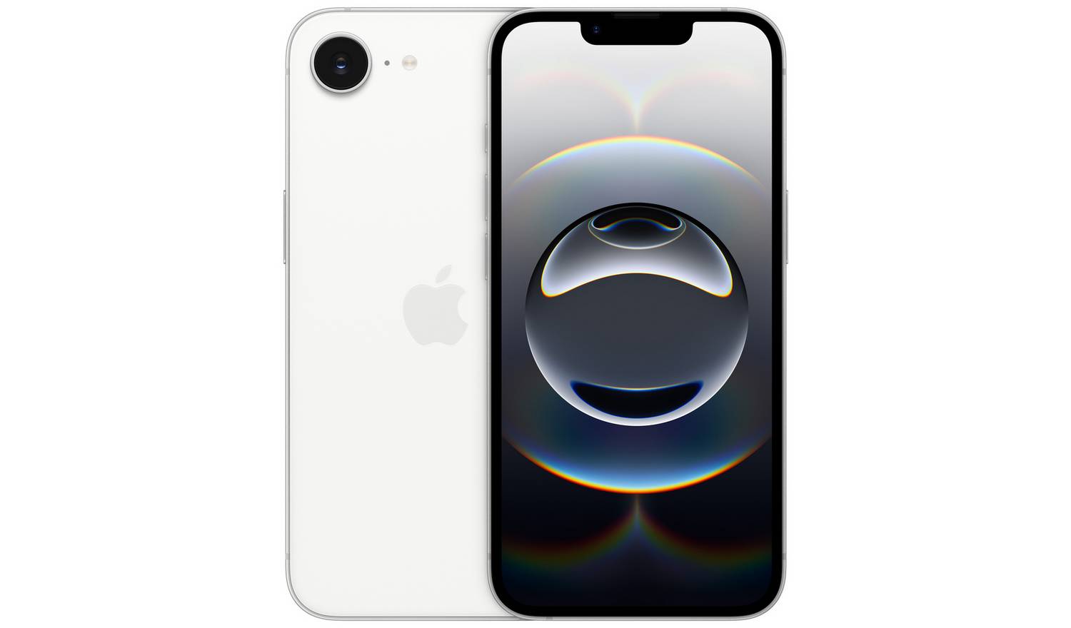 SIM Free iPhone 16e 5G 512GB AI Mobile Phone - White