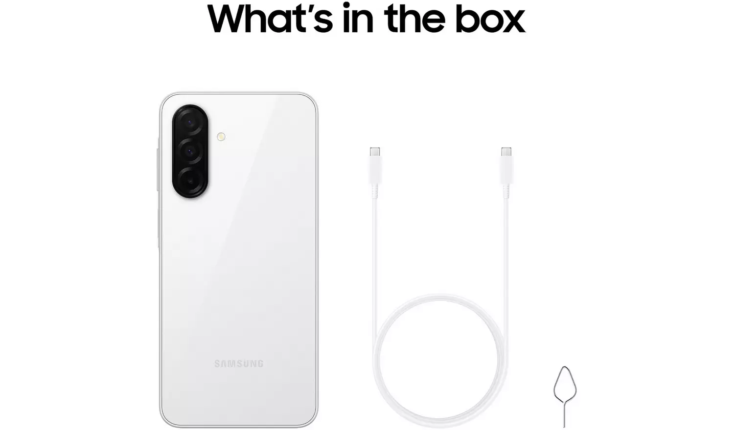 SIM Free Samsung Galaxy A26 5G 256GB AI Mobile Phone - White