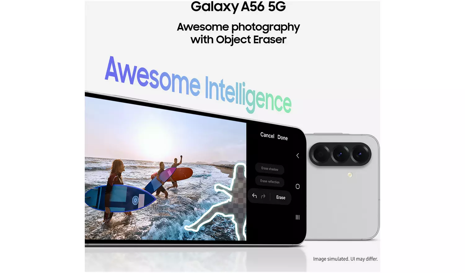 SIM Free Samsung Galaxy A56 5G 256GB AI Mobile Phone - Olive