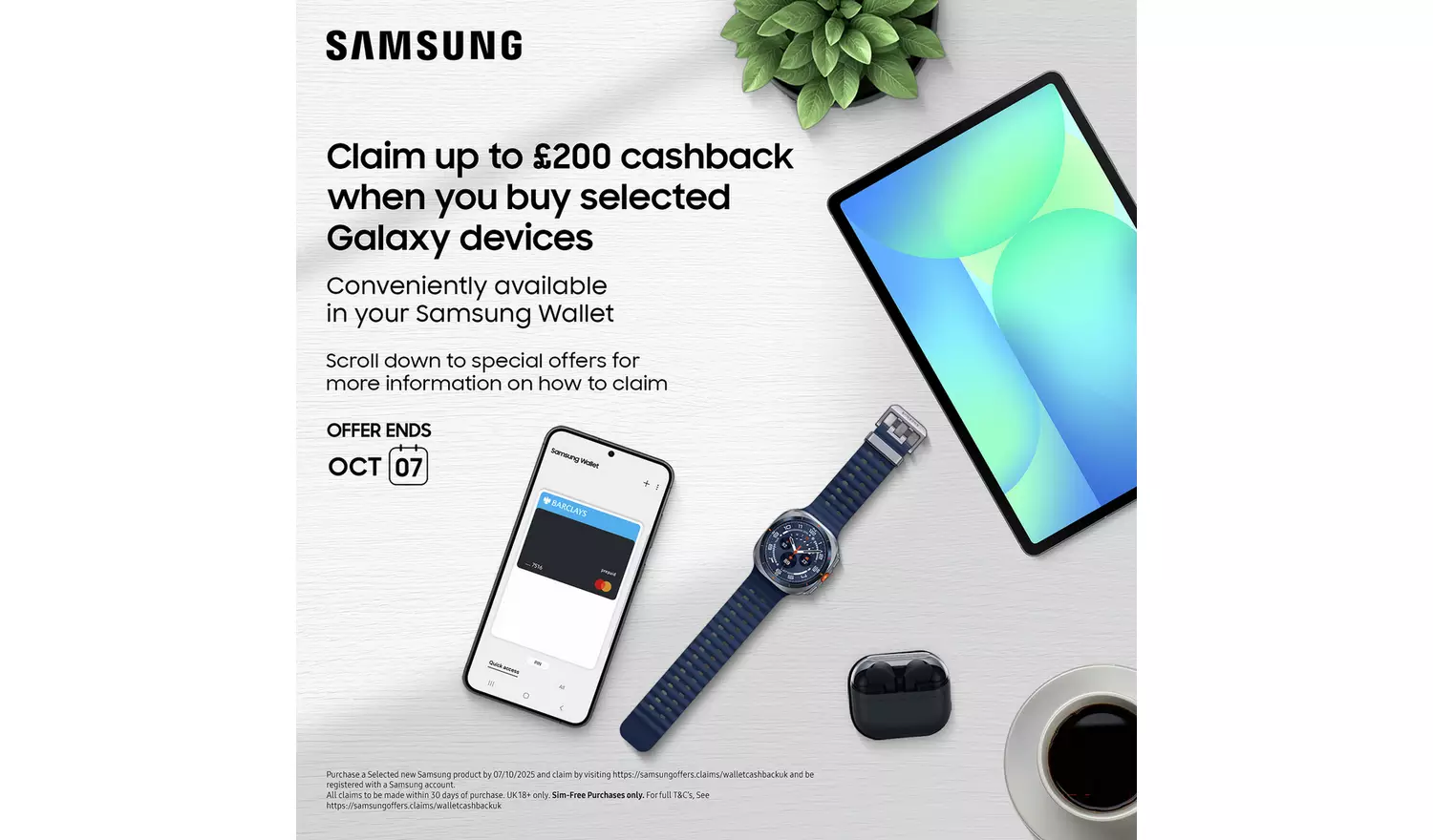 SIM Free Samsung Galaxy A26 5G 256GB AI Mobile Phone - Black