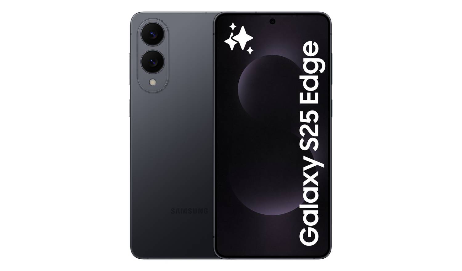 SIM Free Samsung Galaxy S25 Edge 5G 256GB AI Phone Jet Black