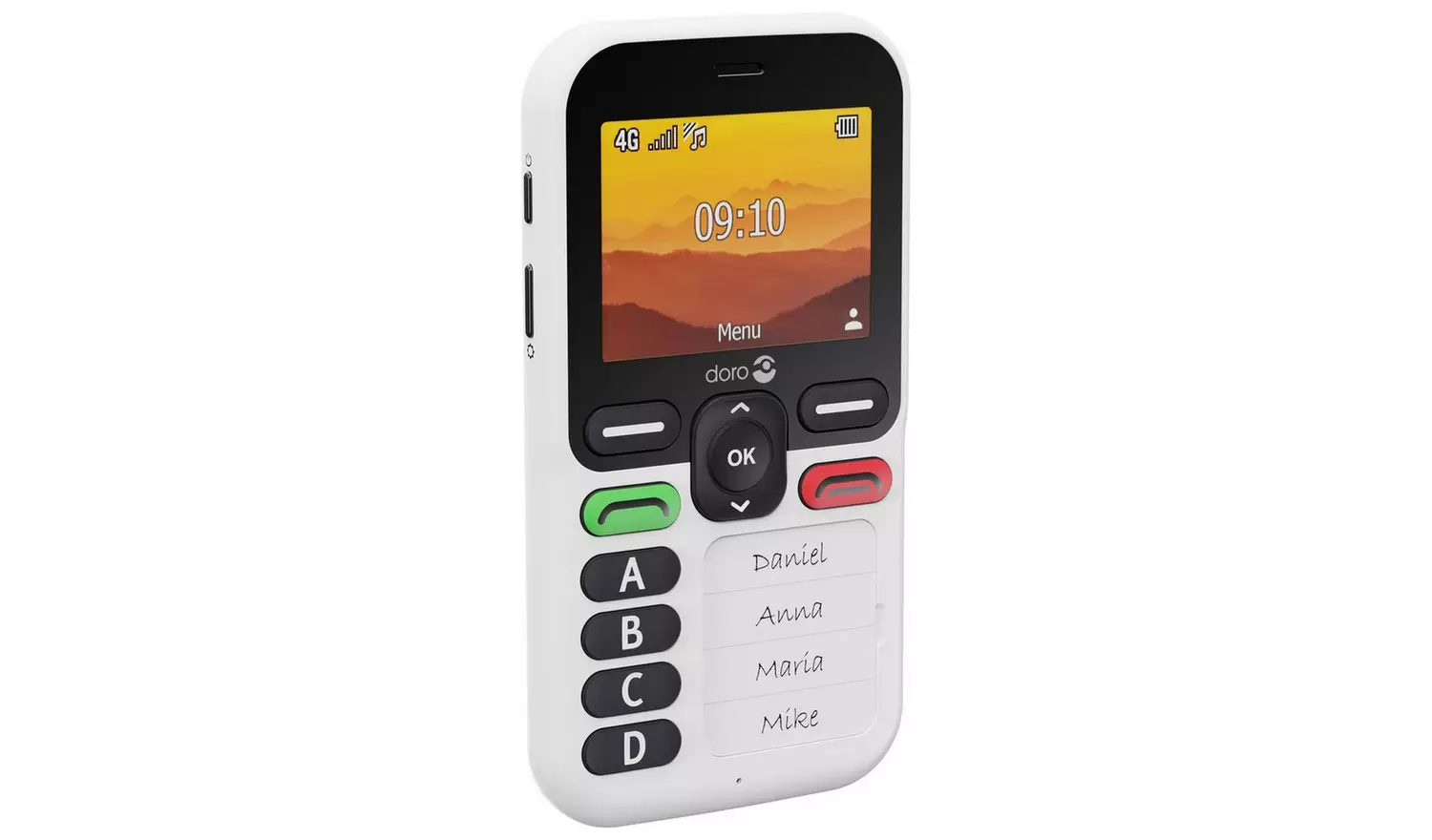 SIM Free Doro Leva X10 Mobile Phone - Black and White
