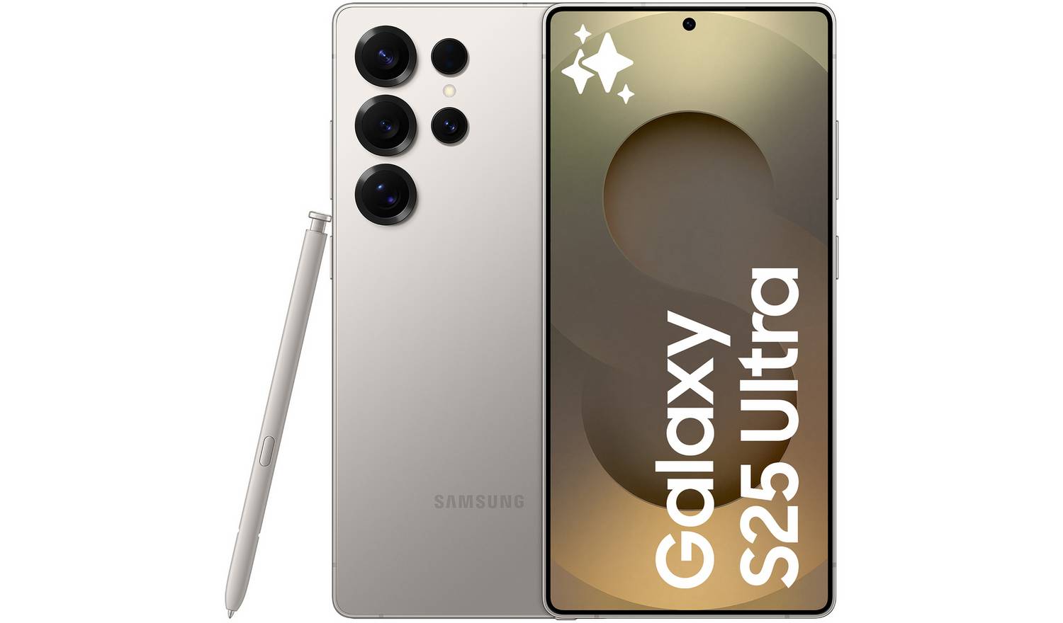 SIM Free Samsung Galaxy S25 Ultra 5G 256GB AI Phone - Grey