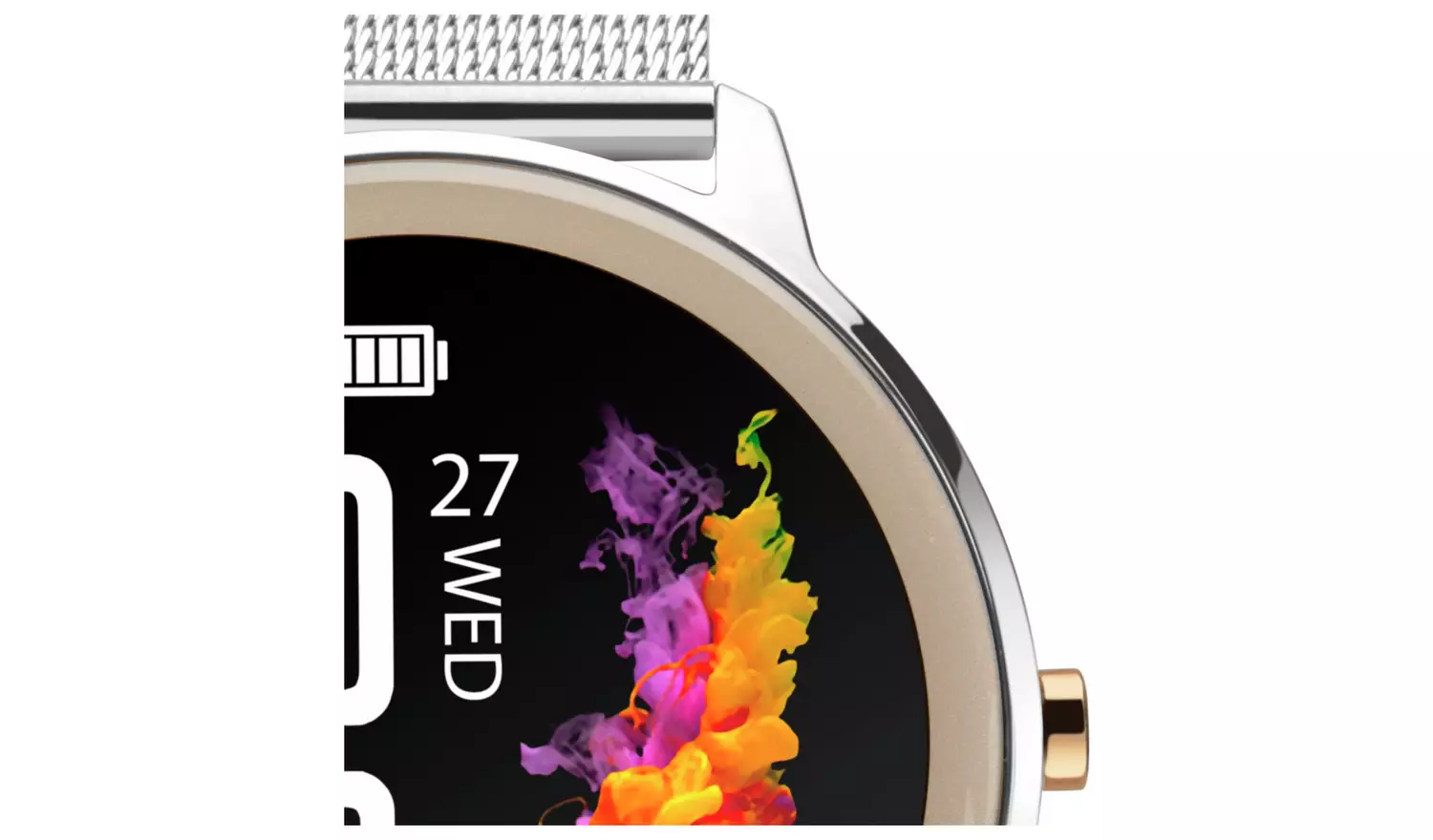 Sekonda Flex Stainless Steel Mesh Strap Smart Watch