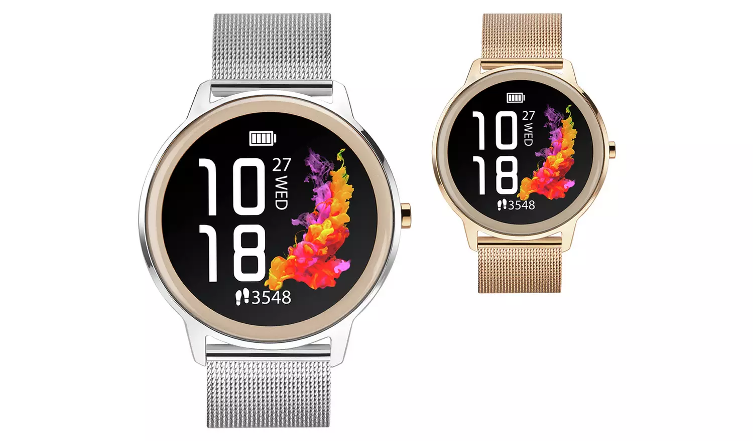 Sekonda Flex Stainless Steel Mesh Strap Smart Watch