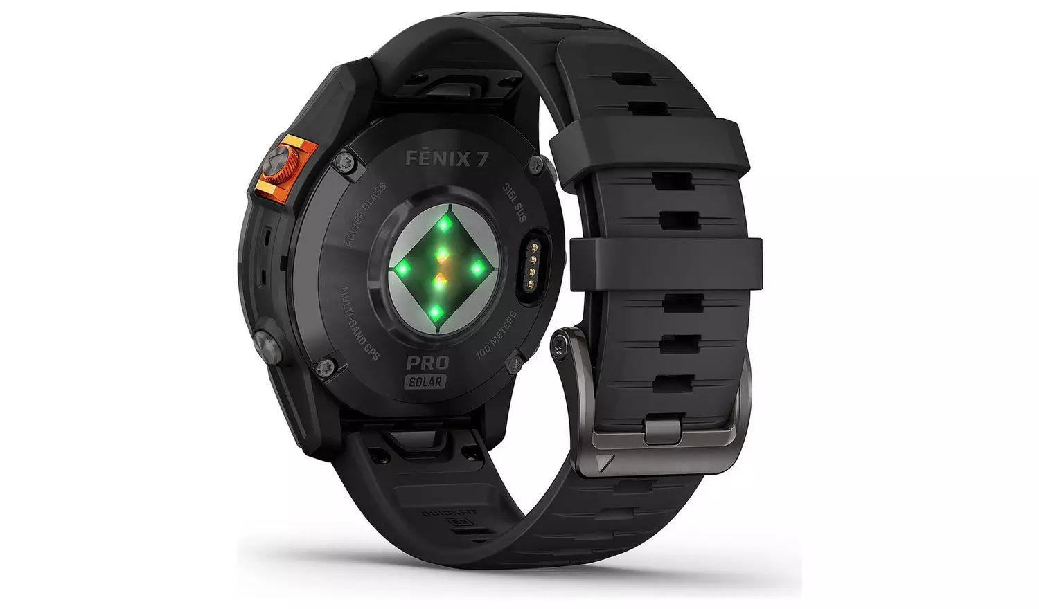 Garmin Fenix 7 Pro Solar Glass GPS Smart Watch - Black