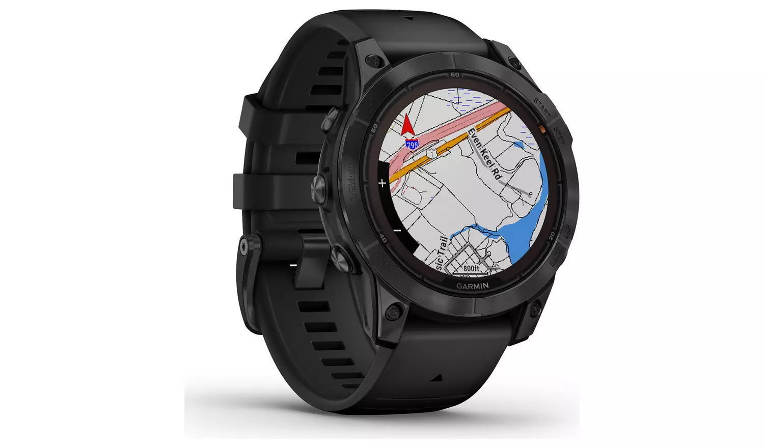 Garmin Fenix 7 Pro Solar Glass GPS Smart Watch - Black