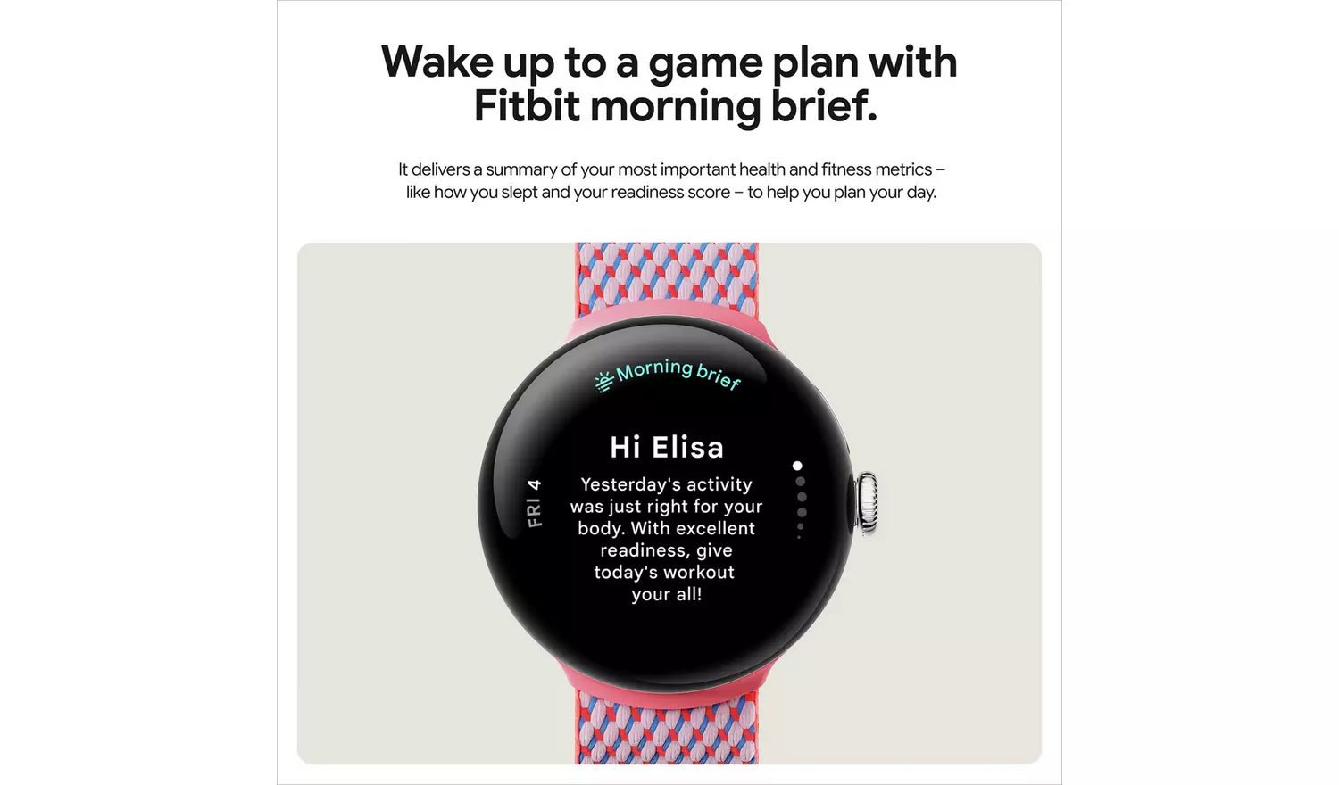 Google Pixel Watch 3 45mm Wi-Fi Smart Watch - Porcelain