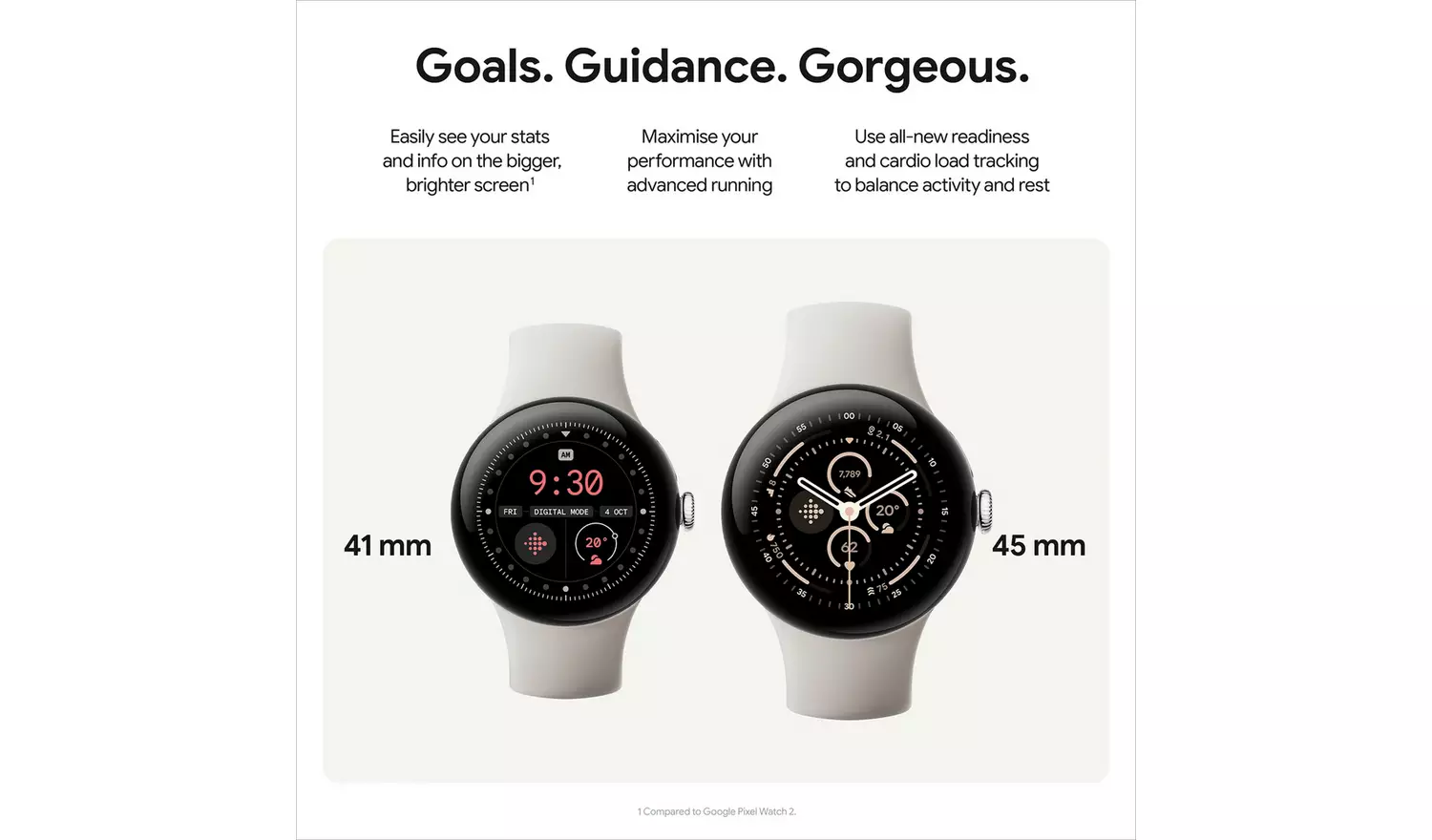 Google Pixel Watch 3 41mm Wi-Fi Smart Watch - Hazel