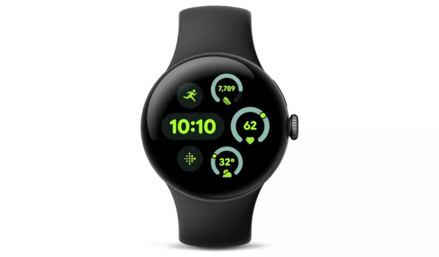 Google Pixel Watch 3 45mm Wi-Fi Smart Watch - Black