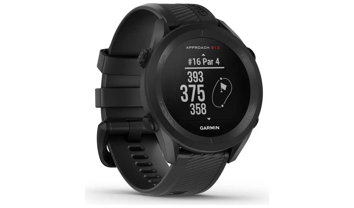 Garmin Approach S12 33mm Smart Watch - Black